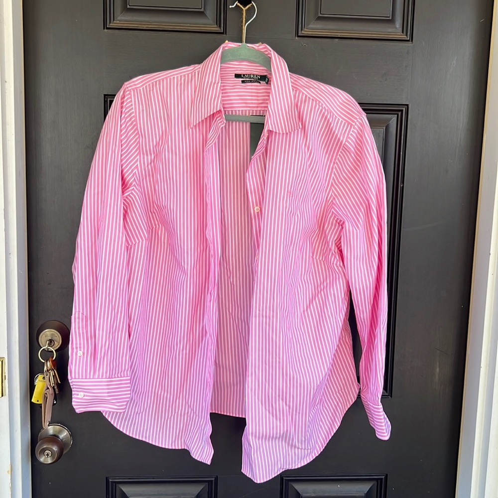 Lauren Ralph Lauren button down shirt 1x
